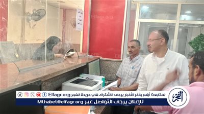 رئيس مركز الفتح بأسيوط يتفقد سير العمل بالمركز التكنولوجي لخدمة المواطنين 