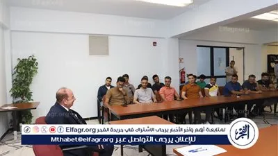 رئيس الصرف الصحي بالإسكندرية يفتتح البرنامج التدريبي الصيفي ويتفقد مركز التدريب