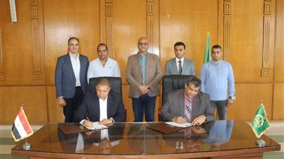 محافظ القليوبية يوقع بروتوكول تعاون مع مستقبل مصر لتطوير عدد من قطع الأراضي
