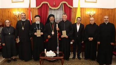 البطريرك الأنبا إبراهيم إسحق يستقبل رابطة الكليات اللاهوتية بالشرق الأوسط