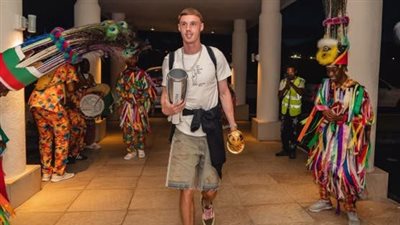 بالمر يحظى باستقبال الأبطال في مسقط رأس جده