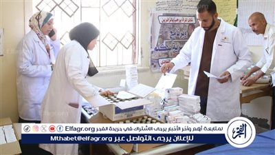جامعة الفيوم تنظم قافلة طبية شاملة بقرية منشأة سنورس وتخدم 864 حالة