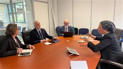 وزيرة البيئة تعقد لقاءا ثنائيا مع رئيس الفريق الحكومي الدولي المعني بتغير المناخ (IPCC)