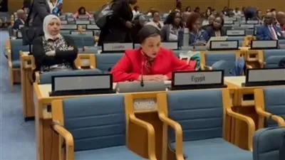 وزيرة البيئة تلقى كلمة تشيد فيها بمسيرة إفريقيا البيئية الممتدة لأربعين عامًا من الإلتزام 