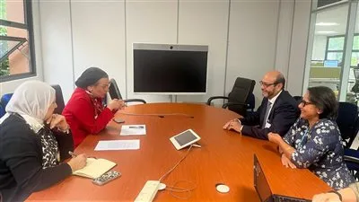 ياسمين فؤاد تلتقى بنظيرها الصومالى لبحث تعزيز سبل التعاون البيئي بين البلدين