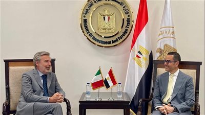 وزير الاستثمار يلتقى سفير دولة إيطاليا بالقاهرة لبحث سبل تعزيز العلاقات الاقتصادية بين البلدين