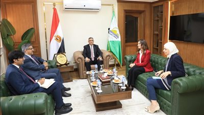 محافظ الجيزة يستقبل سفير جمهورية باكستان لبحث أوجه التعاون المشترك