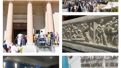 في عيد الإسكندرية القومي متاحف الإسكندرية الأثرية تشهد إقبالاً غير مشهود 