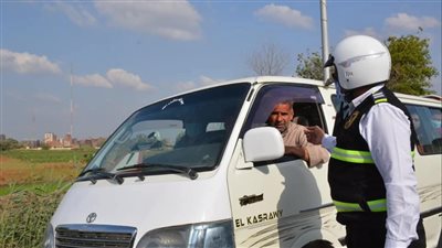 ضبط 169 مخالفة مرورية بالغربية خلال حملة مرور مكثفة