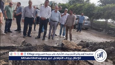 المحافظ يكلف نائبه بالتواجد في الموقع..غرق شوارع منطقة الأوتوبيس وعزبة الشال بالمنصورة بسبب انفجار خط مياه 