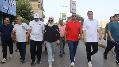 نائب محافظ القليوبية تقود ماراثون 
