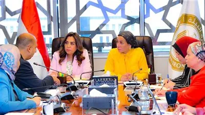 منال عوض تبحث الموقف الحالي للتعاون مع شركاء التنمية والمشروعات البيئية الحالية