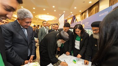  البابا تواضروس الثاني يفتتح معرض لوجوس للمؤسسات بمشاركة وزير السياحة ونائب وزير الخارجية