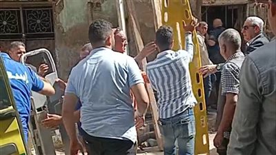 وفاة سيدة في انهيار جزئي مفاجئ لعقار سكني في طنطا