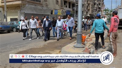 في جولة مفاجئة.. محافظ الدقهلية يتفقد تطوير شارع الجلاء ويوجه بسرعة الانتهاء من الأعمال