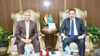 محافظ المنوفية يلتقي نائب رئيس مجموعة العربي لبحث أوجه التعاون المشترك في دعم المنظومة الصحية