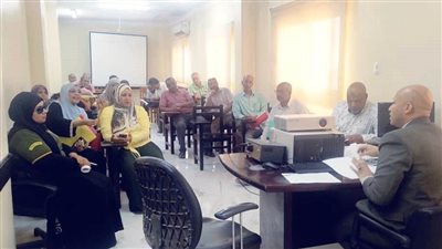 ورشة عمل للتنظيم والإدارة حول إرشادات الحماية والوقاية من الحرائق 