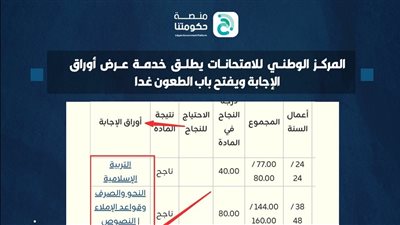 عاجل- الآن.. عرض أوراق إجابة الثانوية العامة 2025 في ليبيا عبر الموقع الرسمي