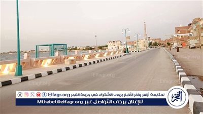 محافظ الفيوم يفتتح أعمال تطوير وتجميل كورنيش بحيرة قارون بمنطقة شكشوك بالتعاون مع شركة 