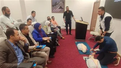 وزارة الصحة تطلق المرحلة الرابعة لتدريب العاملين بالجهات الحكومية على أجهزة إزالة الرجفان القلبي (AED)