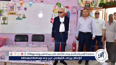 محافظ الأقصر يتفقد عددا من اللجان الانتخابية استعدادًا لانتخابات مجلس الشيوخ