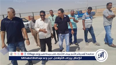 رئيس مركز ديروط فى أسيوط يتفقد محطة المخلفات الصلبة بدشلوط تمهيدًا لاستلامها