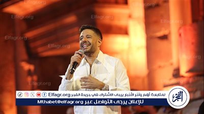 محمد حماقي وليلة غناء مصرية مميزة على المسرح الجنوبي في جرش