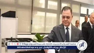 وزير الداخلية يدلي بصوته في انتخابات الشيوخ ويؤكد: استقرار أمني شامل في جميع المحافظات