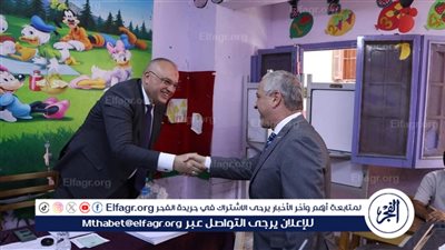 رئيس “الوطنية للصحافة” يُدلي بصوته في انتخابات الشيوخ