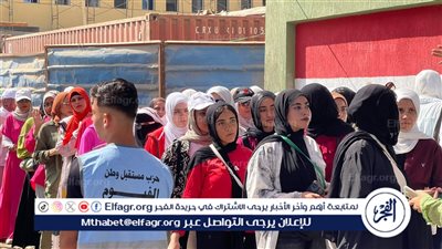 حشود للشباب مع بداية فتح اللجان لليوم الثانى لانتخابات الشيوخ 2025 بالفيوم