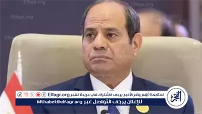الرئيس السيسي: حرب غزة تحولت إلى أداة للتجويع والإبادة وتصفية القضية الفلسطينية