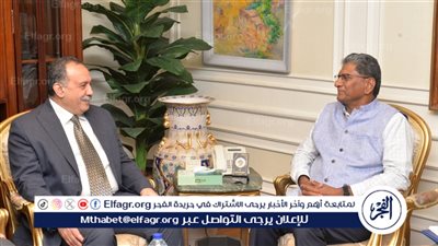 محافظ أسيوط يستقبل سفير الهند بالقاهرة لبحث سبل التعاون المشترك 