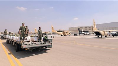 بتوجيهات من الرئيس السيسى..إستمرار الإسقاط الجوى للمساعدات الإنسانية على قطاع غزة 