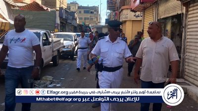 تحرير 12 مخالفة فى حملة مكبره لرفع الإشغالات بشوارع الأقصر