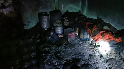 إصابة 4 أشخاص في حريق بمحل بلاستيك بالقليوبية