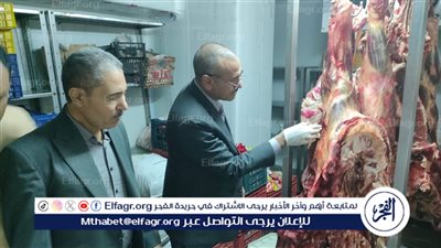 ضبط 3 أطنان لحوم غير صالحة للاستهلاك الآدمي فى أسيوط 