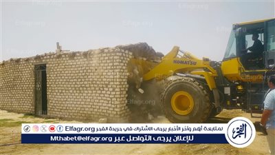 إزالة 30 حالة تعدي على أراضي زراعية وأملاك دولة بـ 7 مراكز في أسيوط 