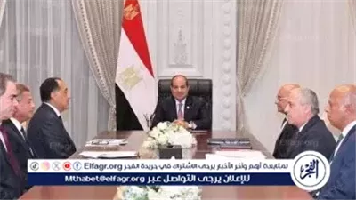 عاجل- السيسي يوجه بترسيخ مبدأ 