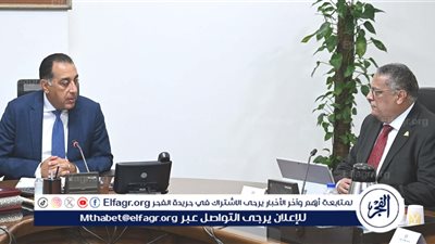 مدبولي يبحث مع رئيس 