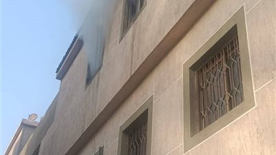 السيطرة حريق داخل الادارة الهندسية بحي شرق شبرا الخيمة 