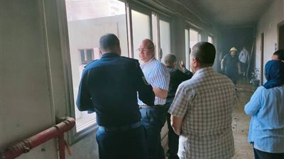 محافظ القليوبية يتابع حريق محدود في حي شرق شبرا الخيمة