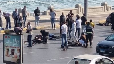 التفاصيل الكاملة لحادث مروع بكورنيش الإسكندرية 