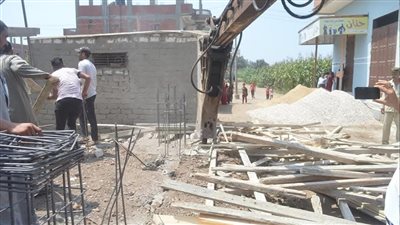 محافظ الغربية: إزالة 38 حالة تعد على الزراعات وبناء مخالف فى المهد