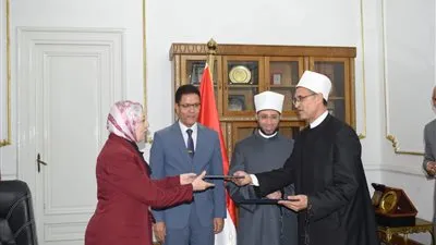 وزير الأوقاف ورئيس جامعة بنها يشهدان توقيع بروتوكول تعاون