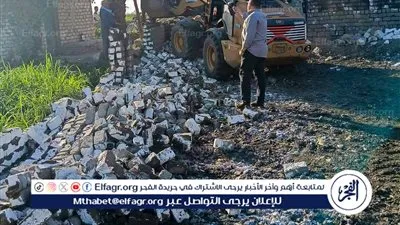 محافظ سوهاج: إزالة 579 حالة تعدي على أملاك الدولة والأراضي الزراعية والمتغيرات المكانية