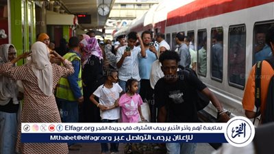 سكك حديد مصر تسيّر القطار الخامس لتسهيل العودة الطوعية للأشقاء السودانيين