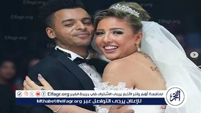 بكلمات رومانسية.. مي كساب تحتفل بعيد زواجها من أوكا