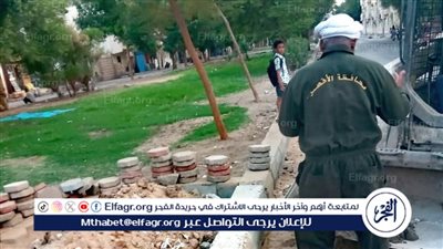 رفع 15 طن قمامة ومخلفات فى حمله نظافة مكبرة بمدينة الأقصر