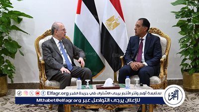 أبرز تصريحات رئيس الوزراء خلال لقائه نظيره الفلسطيني الدكتور محمد مصطفى