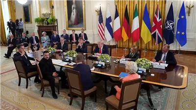 ترامب وزيلينسكي وقادة أوروبا في مشاورات حاسمة لإنهاء الحرب الأوكرانية.. ما أبرز ما قالوه؟